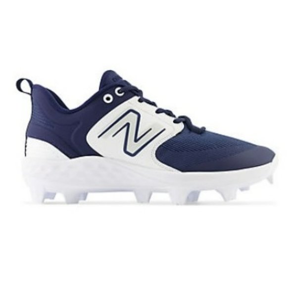 New Balance Men's Navy Blue Fresh Foam PL3000v6 Molded Baseball Cleats - Picture 3 of 3